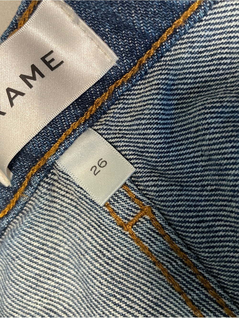 Frame Denim Seamed High-Rise Wide Leg Jeans - Picture 6 of 9